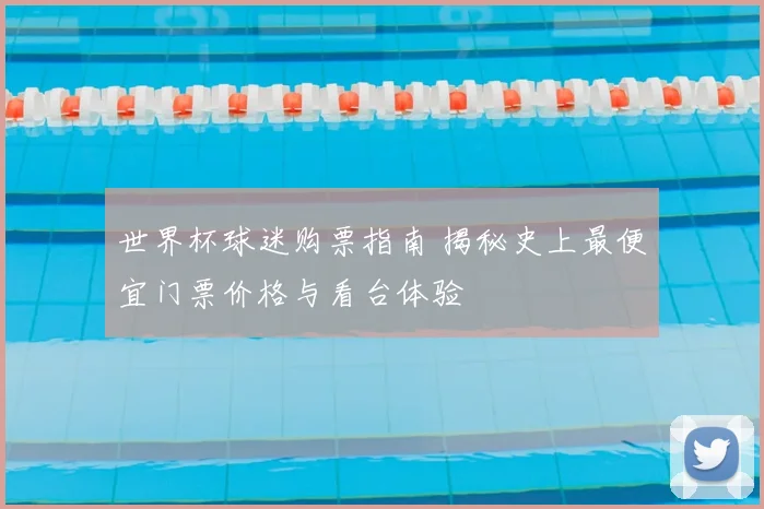 世界杯球迷购票指南 揭秘史上最便宜门票价格与看台体验