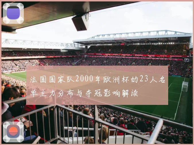 法国国家队2000年欧洲杯的23人名单主力分布与夺冠影响解读